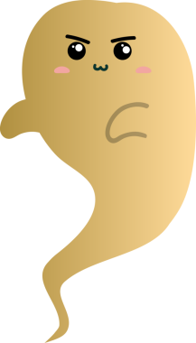 Patates çizgi filminin kawaii 'si.