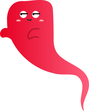 Çizgi film karalaması komik hayalet