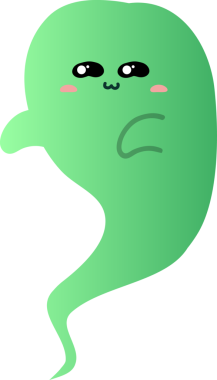 Yeşil gözlü yeşil canavar, illüstrasyon, vektör, beyaz arka planda