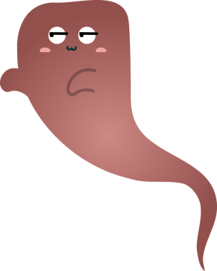 Tatlı bir ahtapotun izole çizgi filmi kawaii.