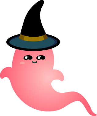 Tatlı hayalet çizgi filmi, cadılar bayramı