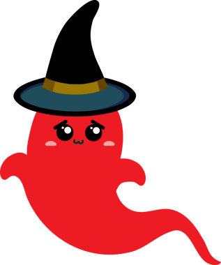 Tatlı hayalet çizgi filmi, cadılar bayramı