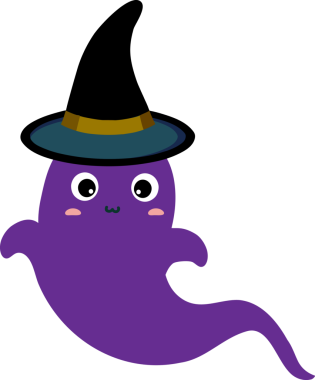 Tatlı hayalet çizgi filmi, cadılar bayramı