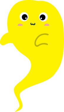 Sarı canavar, illüstrasyon, beyaz arkaplanda vektör.