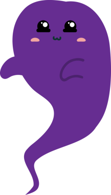 mor gözlü mor çizgi film canavarı. Cadılar Bayramı