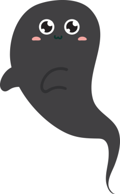 Beyaz arka planda izole edilmiş şirin siyah balina vektörü. vektör illüstrasyonu