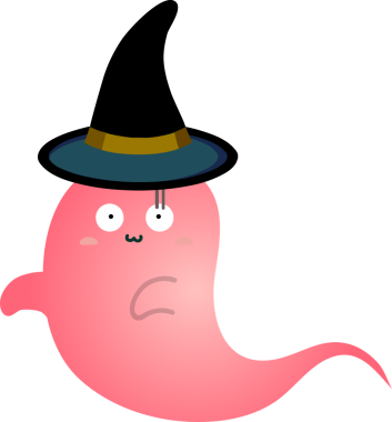 Tatlı hayalet çizgi filmi, cadılar bayramı