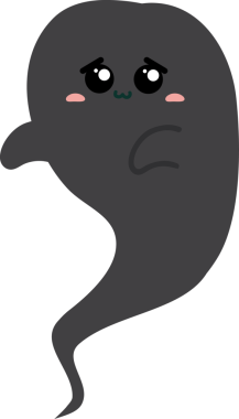 Tatlı cadılar bayramı hayaleti.