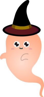 Bir hayaletin izole edilmiş avatarı