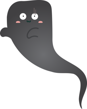 Çizgi film hortlağı cadılar bayramı canavarı