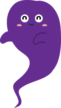 izole şirin çizgi film karakteri