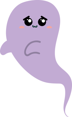 Şirin ahtapotun kawaii 'si. Büyük gözlerin çizgi film karakteri, vektör çizimi, izole edilmiş..