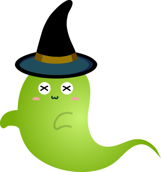 Tatlı hayalet çizgi filmi, cadılar bayramı