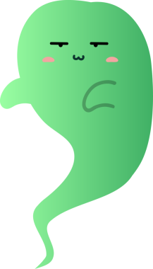 yeşil canavar, illüstrasyon, vektör, beyaz arkaplanda