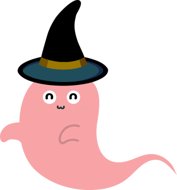 Tatlı hayalet çizgi filmi, cadılar bayramı