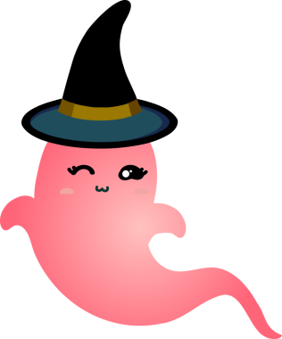 Tatlı hayalet çizgi filmi, cadılar bayramı