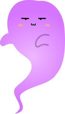 mor yüz, illüstrasyon, beyaz arkaplan üzerindeki vektör.