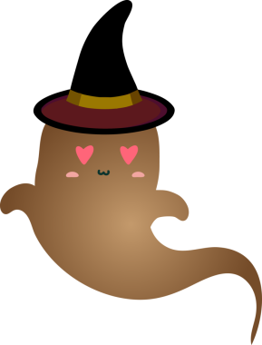 Tatlı hayalet çizgi filmi, cadılar bayramı