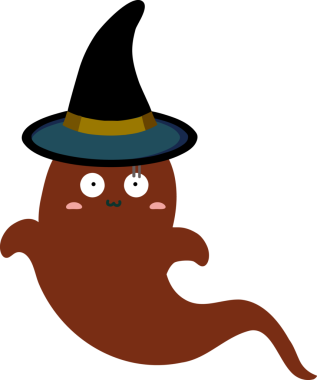 Tatlı hayalet çizgi filmi, cadılar bayramı