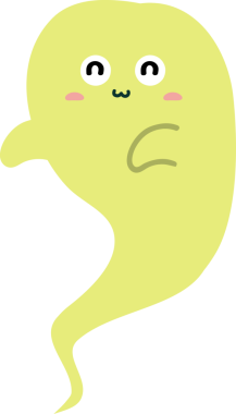 yeşil canavar, karikatür çizimi, vektör, beyaz arkaplanda