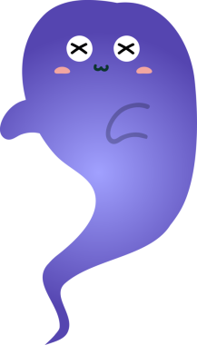 mavi gözlü mor cadılar bayramı hayaleti