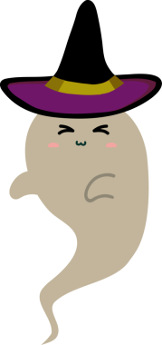 Şapkalı sevimli canavar.