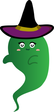 Sevimli canavar, renkli illüstrasyon, vektör, illüstrasyon