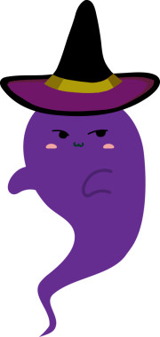 Bir canavarın sevimli çizgi film karakteri. vektör illüstrasyonu.