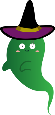 Cadılar bayramı canavarı yeşil gözlü