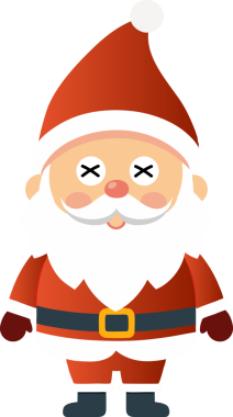 Noel Baba çizgi film karakteri