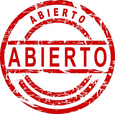 kırmızı damga etiketi vektör biçiminde