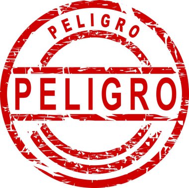 kırmızı damga etiketi vektör biçiminde