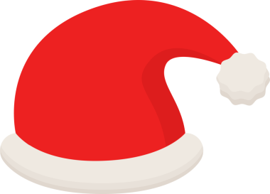 Noel düz renkli resimleme