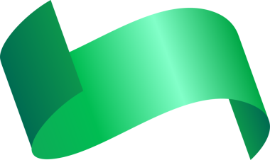 Renkli kurdele, canlı renkli dalgalı bant. Soyut tasarım ögesi.