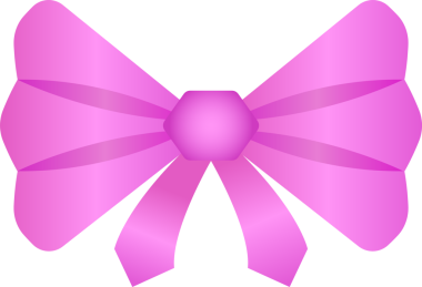 Renkli yay. Dekoratif tasarım öğesi. Şeffaf arkaplanı olan PNG.