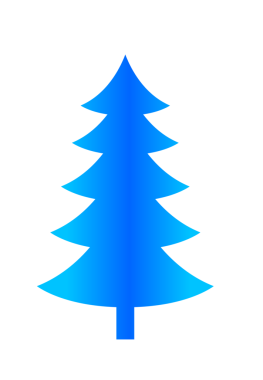 Neon Noel ağacı tasarımı. Şeffaf arkaplanı olan PNG.