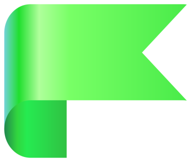 Mermi ucu, bilgi tasarımı elemanı. Şeffaf arkaplanı olan PNG.