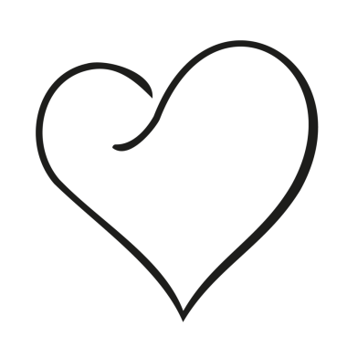 Çizgi, ince çizgili sanat kalbi. Şeffaf arkaplanı olan PG.