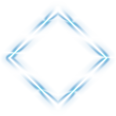 Neon çerçeve, parlak renkli, şeffaf arkaplan parlayan neon çerçeve