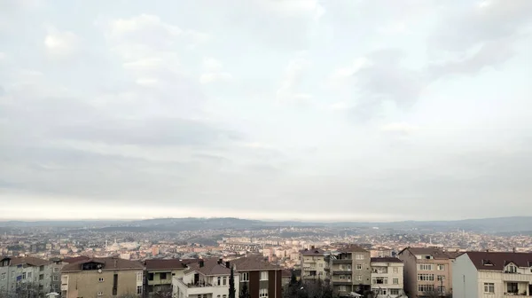 从Camlica Hill俯瞰伊斯坦布尔 — 图库照片
