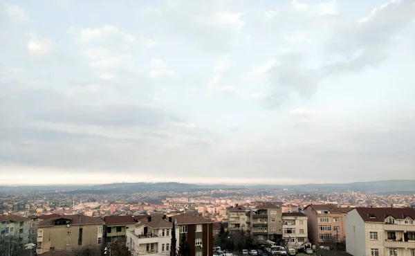 从Camlica Hill俯瞰伊斯坦布尔 — 图库照片