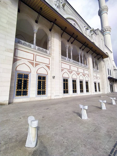Maior Mesquita Turquia Grande Mesquita Camlica — Fotografia de Stock