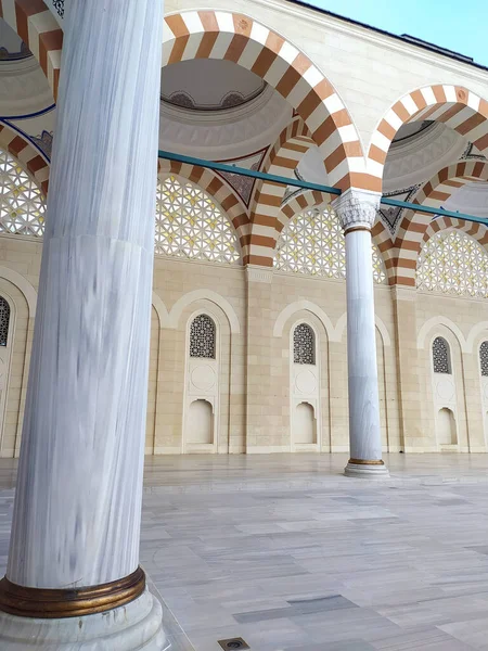 Největší Mešita Turecku Mešita Grand Camlica — Stock fotografie