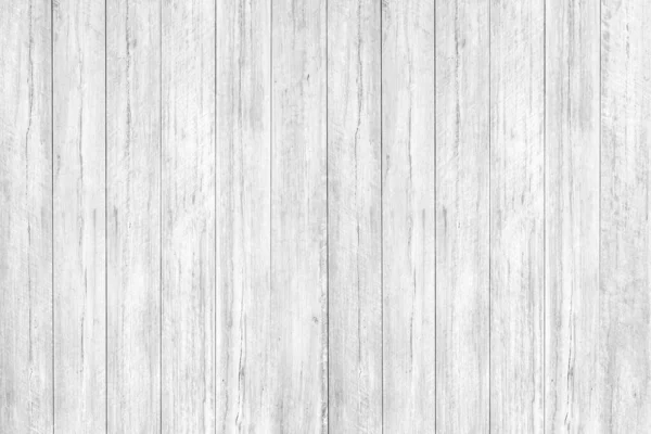 Old White Wood Plank Wall Texture Background — Foto de Stock