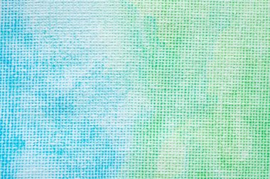 Soyut yeşil ve mavi suluboya arkaplan dokusu kapat