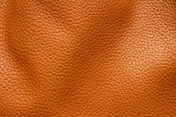 Brown Leather Texture Background Close — Stock Photo, Image