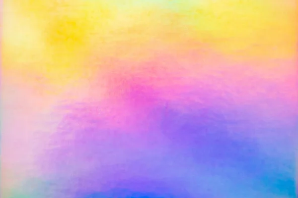 Holographic Rainbow Foil Iridescent Texture Abstract Hologram Background — Stockfoto
