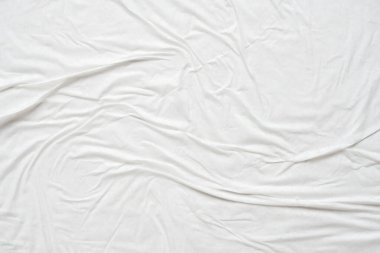 beyaz buruşmuş ve buruşmuş kağıt poster dokusu arkaplanı