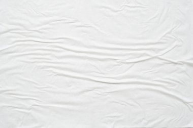 beyaz buruşmuş ve buruşmuş kağıt poster dokusu arkaplanı
