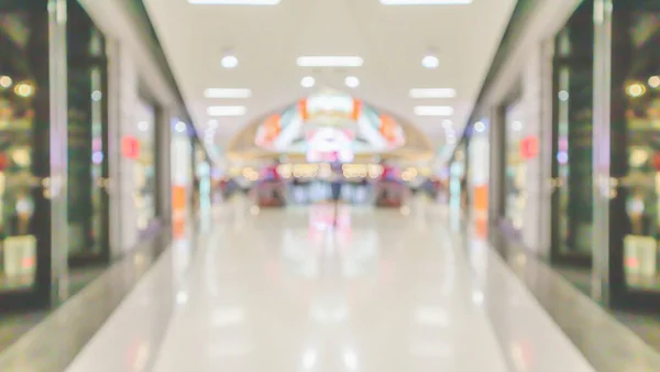 Abstrakte Unschärfe Moderner Shoppingmall Innenausstattung — Stockfoto